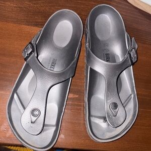 Birkenstock Dark Gray Waterproof Rubber Sandals
